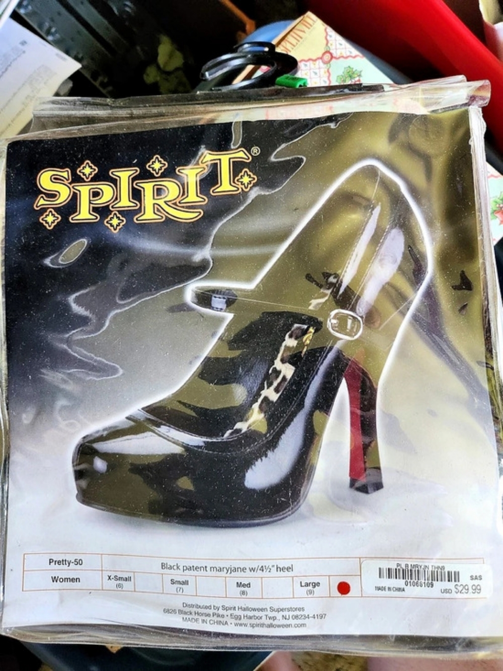 NWT
Spirit Black Platform Heels US 7